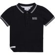 Hugo Boss Boy Short Sleeved Polo Navy Online