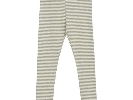 Serendipity Sage Ecru Stripe Leggings Cheap