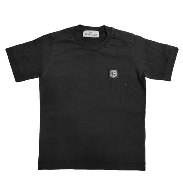 Stone Island Junior T-shirt Black Cheap