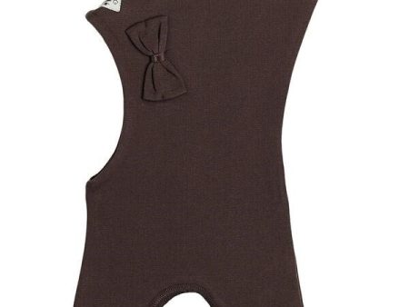 Racing Kids Top Elefanthue Sløjfe 1-lags Chocolate Brown Sale