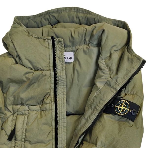 Stone Island Junior Dunjakke Olive Green Cheap