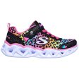 Skechers S-Lights Heart Lights Sneakers Love Match Black Multi Online Sale