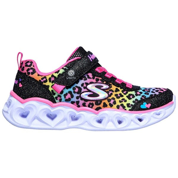 Skechers S-Lights Heart Lights Sneakers Love Match Black Multi Online Sale