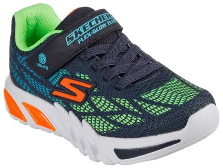 Skechers S-Lights Flex Glow Elite Sneakers Vorlo Navy Multi Supply