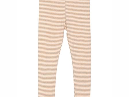 Serendipity Desert Offwhite Stripe Leggings Supply