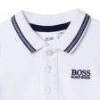 Hugo Boss Boy Short Sleeved Polo White For Sale