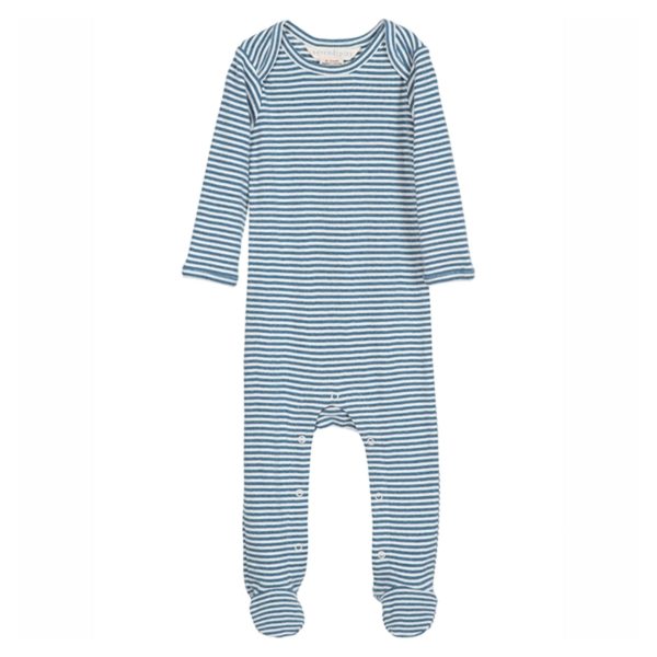 Serendipity Sky Offwhite Baby Stripe Rib Heldragt Discount