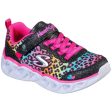 Skechers S-Lights Heart Lights Sneakers Love Match Black Multi Online Sale