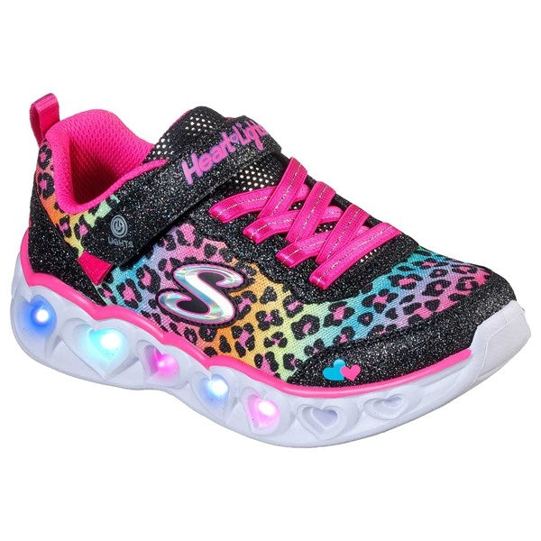 Skechers S-Lights Heart Lights Sneakers Love Match Black Multi Online Sale