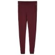 Little Remix Casey Pants Burgundy White Piping Online Hot Sale