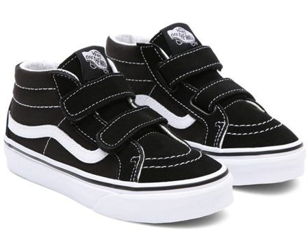 VANS SK8-Mid Reissue V Black True White Sko Online now