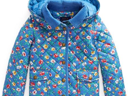 Polo Ralph Lauren Girl Audrey Barn Jacket Main Street Blue Discount