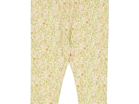 Wheat x Rodinia Watercolor Grassland Leggings Cheap