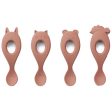 Liewood Liva Silicone Skeer 4-Pack Dark Rose Online