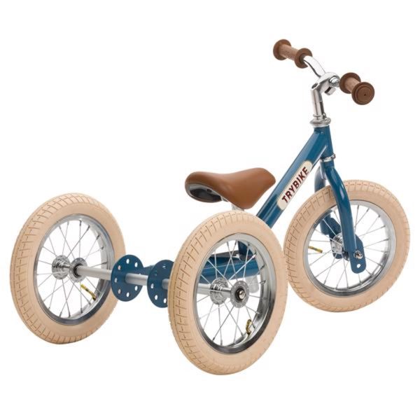 Trybike Løbecykel 3 Hjul Vintage Blue Discount