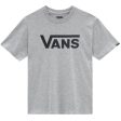 VANS Classic T-shirt Athletic Heather Black For Sale