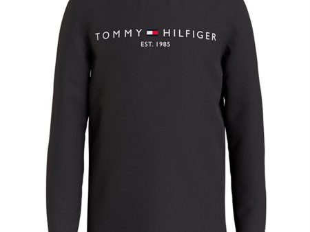 Tommy Hilfiger Essential Bluse Black Online Hot Sale