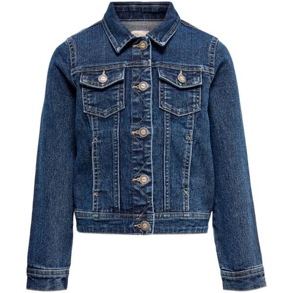 Kids ONLY Medium Blue Denim Sara Jakke Discount