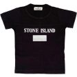 Stone Island Junior T-shirt Print Grey Black For Discount