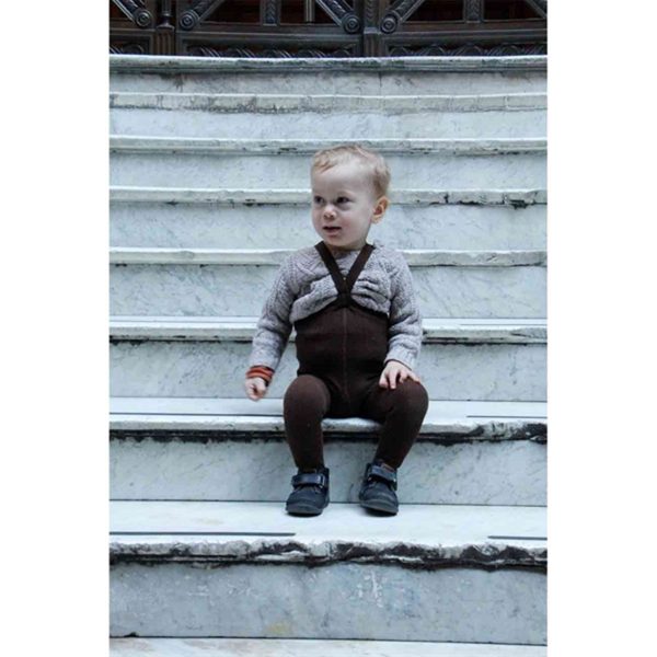 Silly Silas Footed Tights Chocolate Brown Online Hot Sale