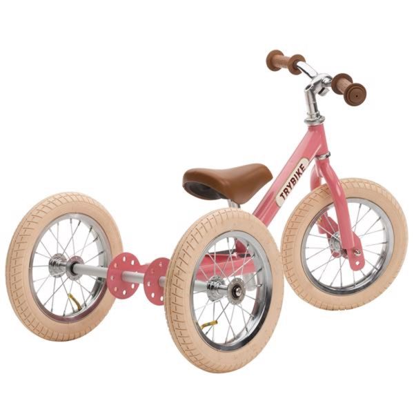 Trybike Løbecykel 3 Hjul Vintage Rose Discount