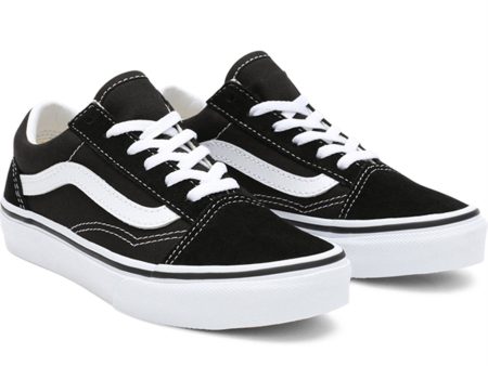 VANS Old Skool Black True White Sko on Sale