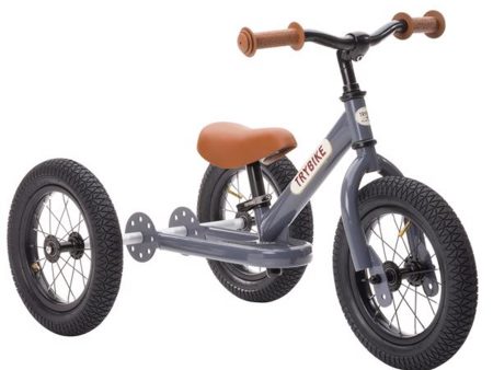 Trybike Løbecykel 3 Hjul Antracite Grey Supply