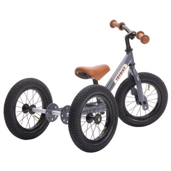 Trybike Løbecykel 3 Hjul Antracite Grey Supply