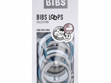 Bibs Loops Baby Blue Cloud Petrol on Sale