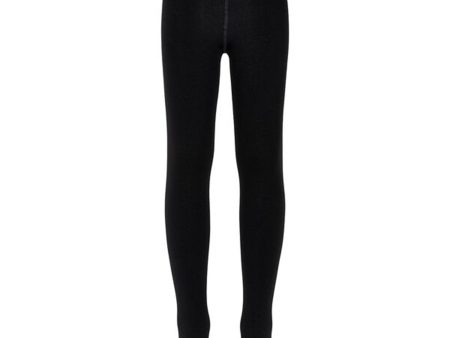 The New Basic Noos Fleece Tights Black Supply