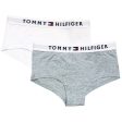 Tommy Hilfiger Shorty 2-pak Medium Grey Heather White Online