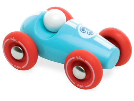 Vilac Mini Racer Bil Lys Blå Hot on Sale