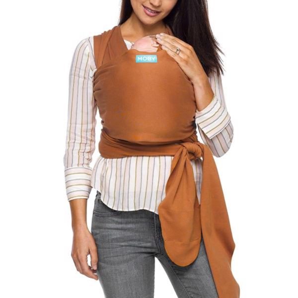 Moby Evolution Wrap - Strækvikle Caramel on Sale