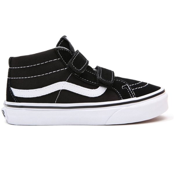 VANS SK8-Mid Reissue V Black True White Sko Online now