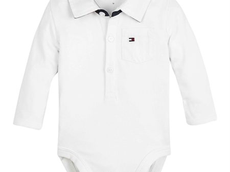 Tommy Hilfiger Baby Boy Poplin Body White For Cheap