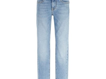 Tommy Hilfiger Scanton Slim Waistband Print Jeans Saltpepper For Cheap