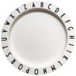 Design Letters Tritan White Eat & Learn ABC Frokosttallerken Supply