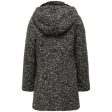 Kids ONLY Dark Grey Melange Sedonna Boucle Uld Jakke Supply