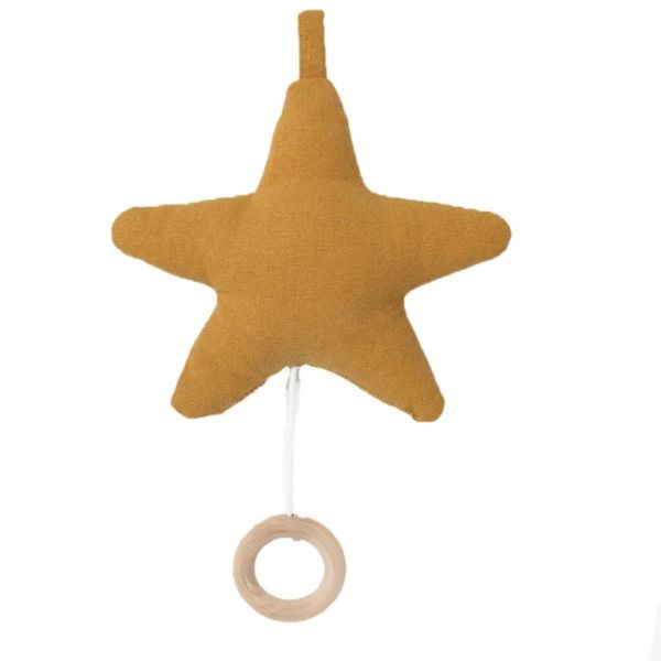 Ferm Living Music Mobile Star Mustard Online Hot Sale