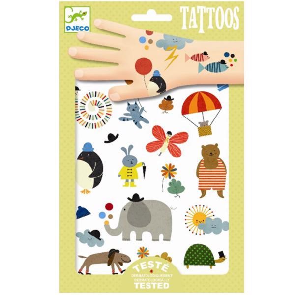 Djeco Tattoos Fine Venner Online now