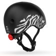 Scoot and Ride Lifestyle Cykelhjelm Zebra For Cheap