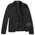 Tommy Hilfiger Comfort Pique Jersey Blazer Black Online now