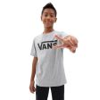 VANS Classic T-shirt Athletic Heather Black For Sale