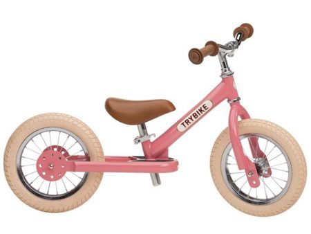 Trybike Løbecykel 2 Hjul Vintage Rose Online now