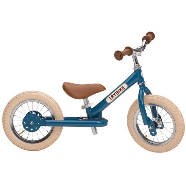 Trybike Løbecykel 2 Hjul Vintage Blue Online Sale