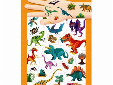 Djeco Tattoos Dinosaurus Cheap