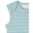 Serendipity Lake Offwhite Baby Tank Rib Stripe on Sale