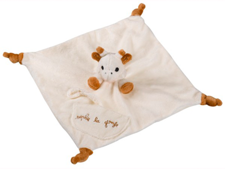 Sophie la Girafe Comforter w. Soother Holder Hot on Sale