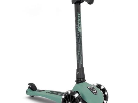 Scoot and Ride Highway Kick 3 LED Forest Hot on Sale