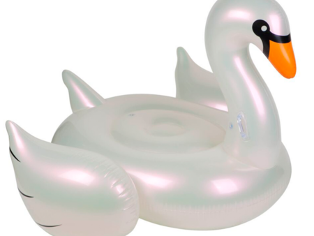 SunnyLife Ride-On Float Pearl Swan For Cheap